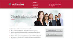 Desktop Screenshot of idealsearchers.com